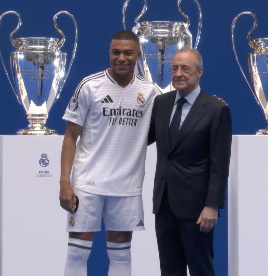 شاهد.. الظهور الأول لـ مبابي في سنتياجو برنابيو معقل ريال مدريد (صور)