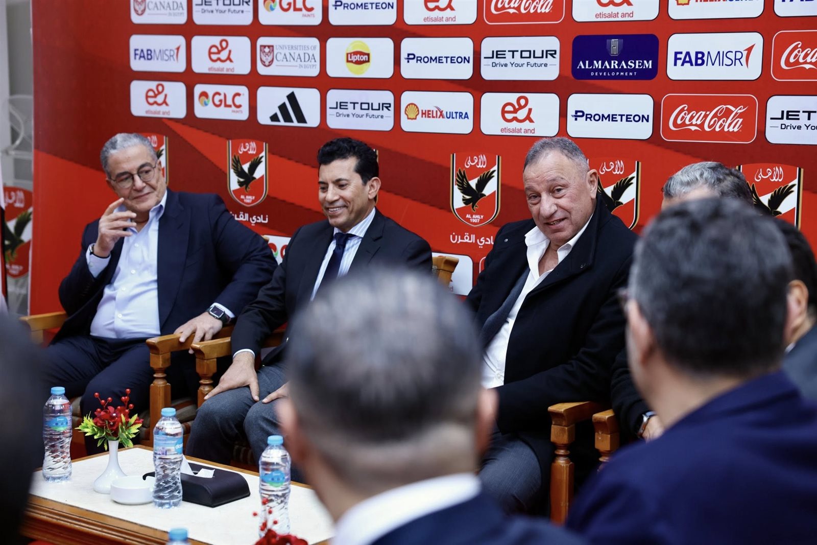 اجتماع وزير الرياضة مع مجلس إدارة الأهلي 3 اجتماع وزير الرياضة مع مجلس إدارة الأهلي