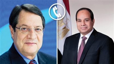 السيسي يعرب عن تقديره لنظيره القبرصي النتهية ولايته