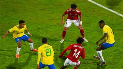 صن داونز يتفوق على الأهلي في الشوط الأول بدوري أبطال إفريقيا