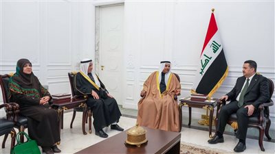 رئيس مجلس الوزراء العراقي يستقبل رئيس البرلمان العربي