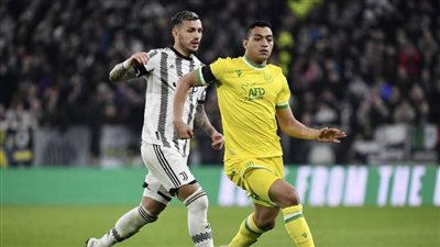 مصطفى محمد على مقاعد بدلاء نانت في مواجهة يوفنتوس الإيطالي بالدوري الأوروبي