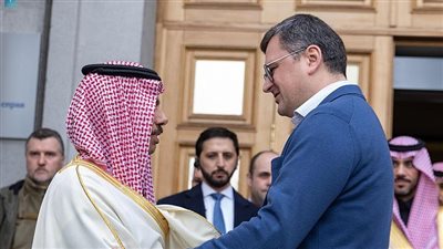 على هامش زيارته لكييف.. وزير الخارجية السعودي يلتقي نظيره الأوكراني