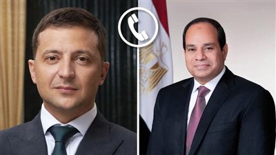 الرئيس السيسي يؤكد لنظيره الأوكراني على دعم مصر لجهود التهدئة