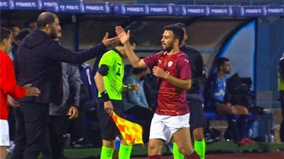 صلاح محسن يخطف فوزًا قاتلًا لسيراميكا على حساب البنك الأهلي بالدوري المصري