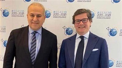 مركز القاهرة الدولي يبحث فرص التعاون معً شركاء التنمية في بروكسل