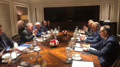 وزير الخارجية يلتقي مع نظيره الدنماركي