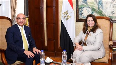 وزيرة الهجرة تستقبل النائب عمرو هندي لبحث تلبية احتياجات المواطنين بالخارج