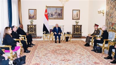 الرئيس يبحث مع وزير الدفاع الأمريكي جهود تعزيز السلم والاستقرار على المستويين الإقليمي والدولي