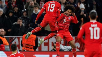 بايرن ميونخ يُطيح بباريس سان جيرمان ويتأهل لربع نهائي دوري الأبطال