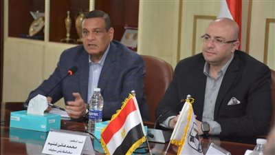 وزير التنمية المحلية ومحافظ بني سويف يستعرضان الملفات التنموية والخدمية بالمحافظة