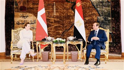 الرئيس السيسي يستقبل ميتا فريدريكسن رئيسة وزراء الدنمارك