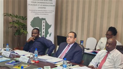 رئيس التنظيم والإدارة يشارك في اجتماعات اللجنة التنفيذية للجمعية الأفريقية للإدارة العامة