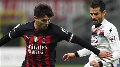 ميلان يتفوق على ضيفه ساليرنيتانا بهدف في الدوري الإيطالي