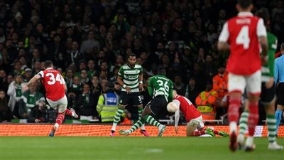 أرسنال يتفوق على سبورتنج لشبونة في شوط أول مثير بالدوري الأوروبي