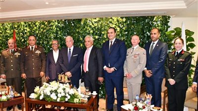 رئيس هيئة الرعاية الصحية يشارك في احتفالات الذكرى 34 لعودة طابا إلى الأراضي المصرية