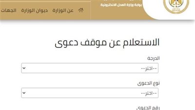 رابط خطوات الاستعلام عن بيانات دعوى قضائية إلكترونيا في مصر