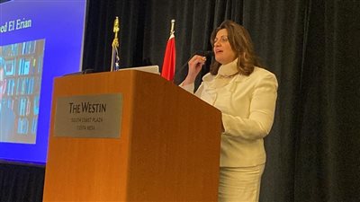 وزيرة الهجرة تشارك في فعالية 