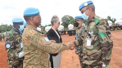 كتيبة من الجيش الموريتاني تغادر للعمل ضمن القوات الأممية بوسط إفريقيا