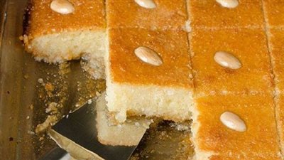 طريقة عمل البسبوسة الأكياس.. بمكونات بسيطة اعدى طبقا شهيا