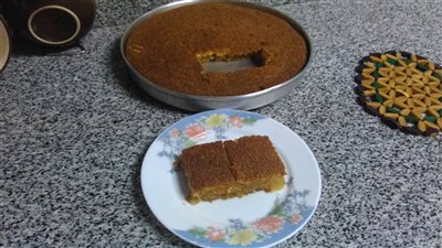 طريقة عمل البسبوسة في البيت.. سيدة الحلويات الشرقية