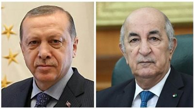 تبون يعقد مباحثات هاتفية مع أردوغان