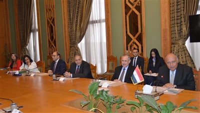 وزير الخارجية يستقبل سفراء الاتحاد الأوروبي في منطقة الشرق الأوسط