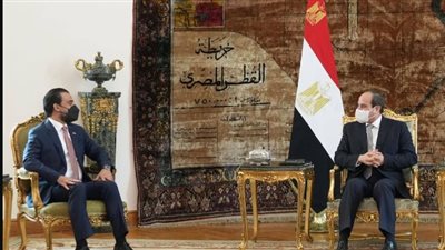 السيسي يعقد مباحثات مع الحلبوسي في القاهرة