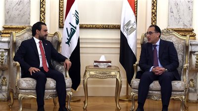 رئيس الوزراء يلتقي رئيس مجلس النواب العراقي والوفد المرافق له