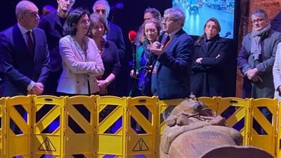 حفل خاص على شرف استقبال تابوت الملك رمسيس في فرنسا 