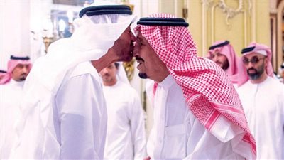 الملك سلمان يتلقى رسالة خطية من الشيخ محمد بن زايد