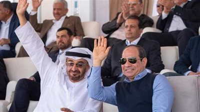 السيسي يَتسلَّم رسالة خطية من محمد بن زايد