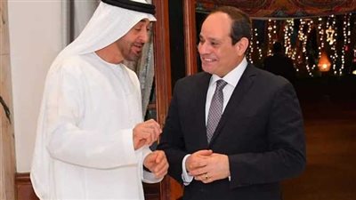  رسالة خطية من رئيس دولة الإمارات للرئيس المصري تتضمن دعوة لحضور COP28