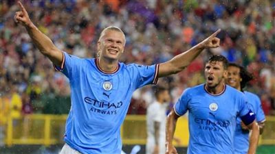  النرويجي إيرلينج هالاند نجم مانشستر سيتي يتصدر التريند.. هل عادل النجم محمد صلاح بالأهداف؟