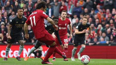 رد فعل غريب من كلوب على ركلة جزاء محمد صلاح 