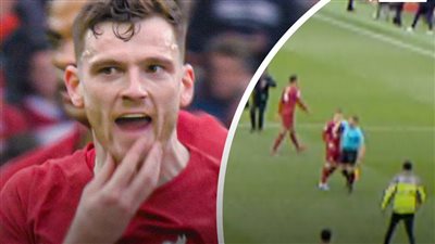 إيقاف الحكم المتهم بالاعتداء على روبرتسون مع تحويله للتحقيق