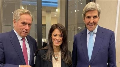 وزيرة التعاون الدولي تبحث مع المبعوث الرئاسي الأمريكي للمناخ تطورات برنامج 