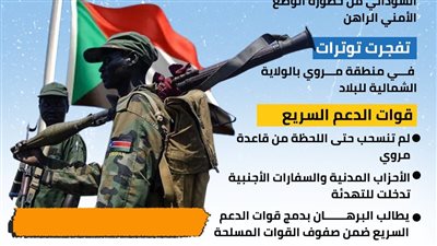توترات أمنية في السودان (إنفوجراف)