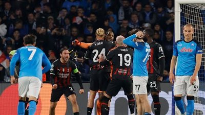 ميلان التاريخي يتأهل لنصف نهائي أبطال أوروبا بإقصاء مواطنه نابولي