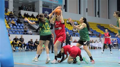 بالصور.. سيدات سلة الأهلي يتوجن بكأس مصر على حساب الجزيرة