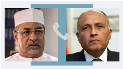 شكري يبحث مع وزير خارجية تشاد الاتصالات لوقف الصراع في السودان