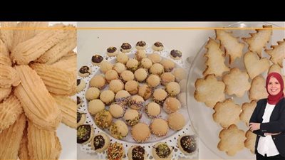 طريقة عمل بسكويت جوز الهند فاطمة أبو حاتي - فيديو المقادير والخطوات