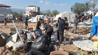 كهرمان مرعش.. إعصار مروع يُدمر ما تبقى من الولاية التركية المنكوبة (صور)