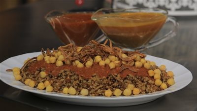 طريقة عمل الكشري المصري الدايت من مطبخ الشيف سالي فؤاد - فيديو