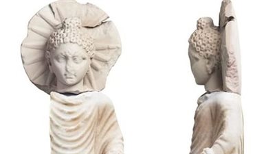 الكشف عن تمثال لبوذا من القرن الثاني الميلادي ببرنيكي بالبحر الأحمر 