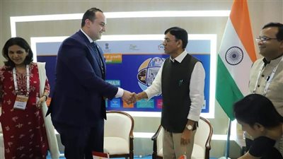 رئيس هيئة الرعاية الصحية يلتقي وزير الصحة ورفاهة الأسرة الهندي