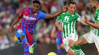 كيف تشاهد البث المباشر لمباراة برشلونة وريال بيتيس في الدوري الإسباني 2022_2023؟