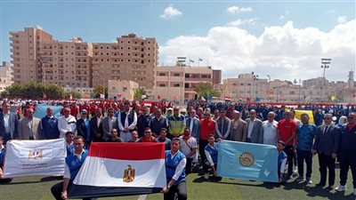 وزارة الشباب والرياضة تطلق فعاليات ختام أولمبياد المحافظات الحدودية