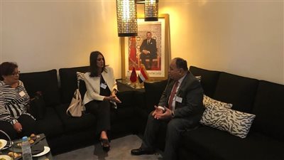 وزير المالية يجتمع مع نظيرته المغربية ويتطلع لنجاح الاجتماعات السنوية لصندوق النقد والبنك الدوليين