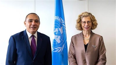 السفير المصري لدى كينيا يلتقي المدير التنفيذي لبرنامج الأمم المتحدة للبيئة 